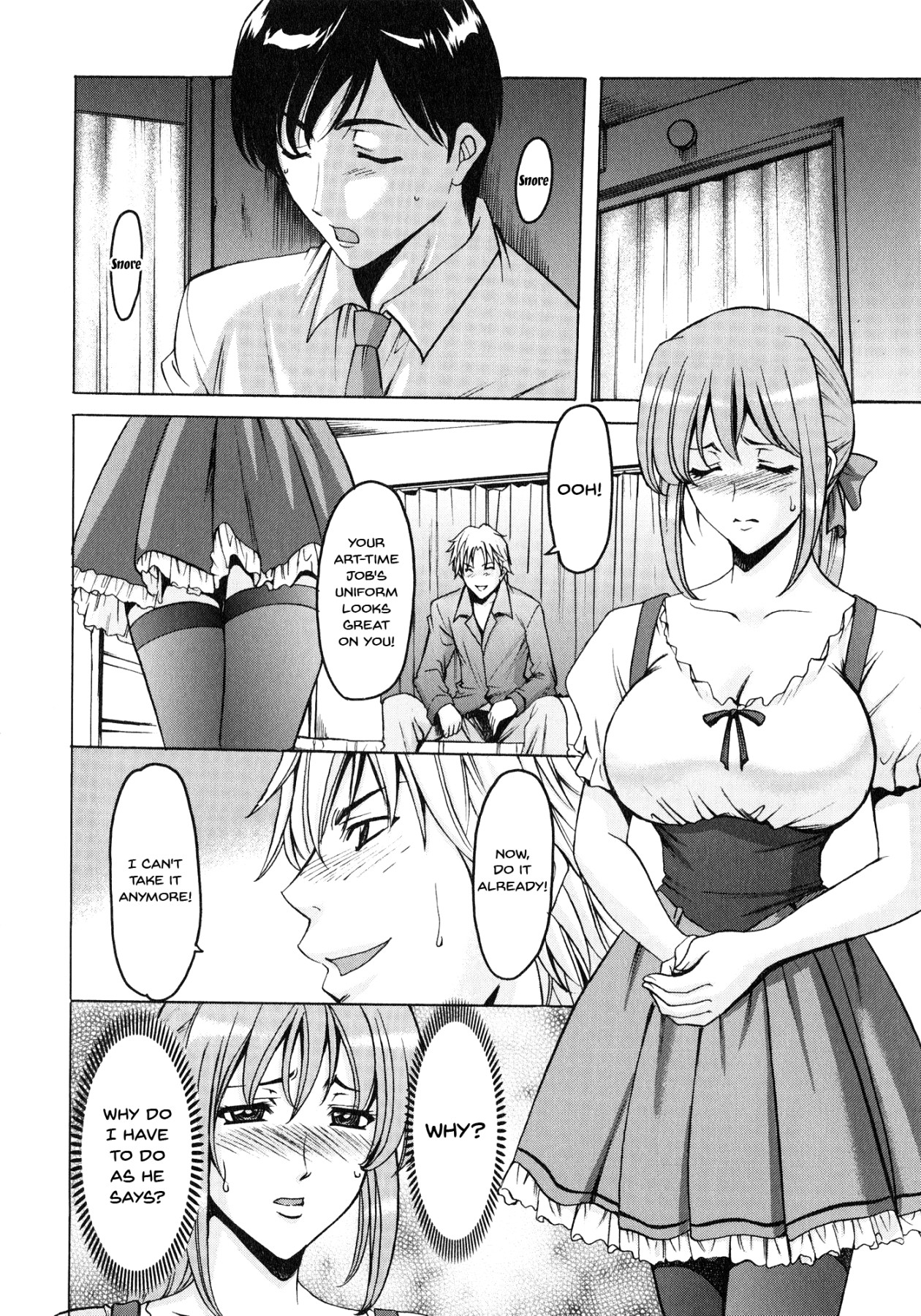 Hentai Manga Comic-A Seductive Older Woman's Apartment-Read-132